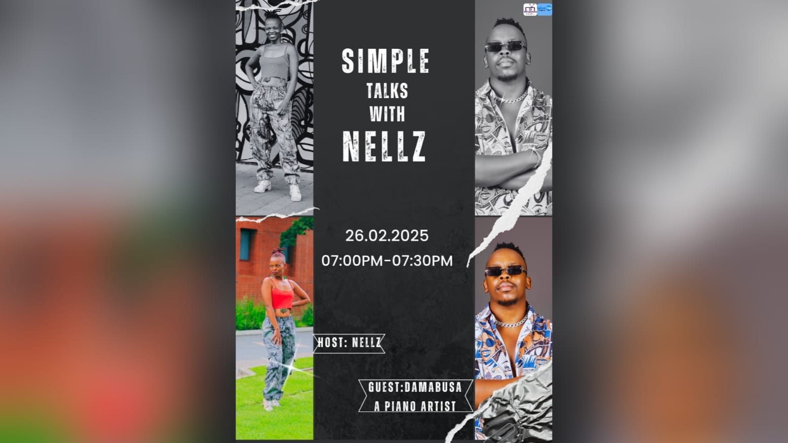 SIMPLE TALKS WITH NELLZ AND DAMABUSA A PIANO ARTIST 26 FEB